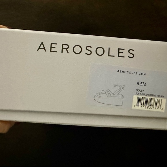 Aerosoles "Dolly'" Platform Sandals, NWT - Picture 5 of 5